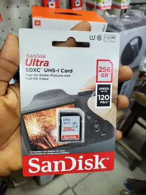 Sandisk 256gb Ultra Sd Card 120mbps