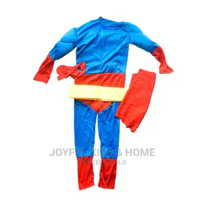 Kids Superman Costume -Multi Color