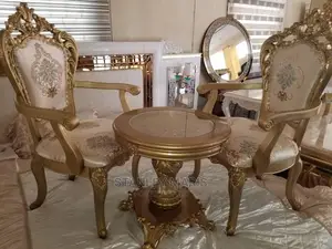 Royal Gold Coffee Table Set
