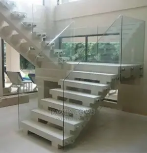 Frameless Glass Staircase Rail