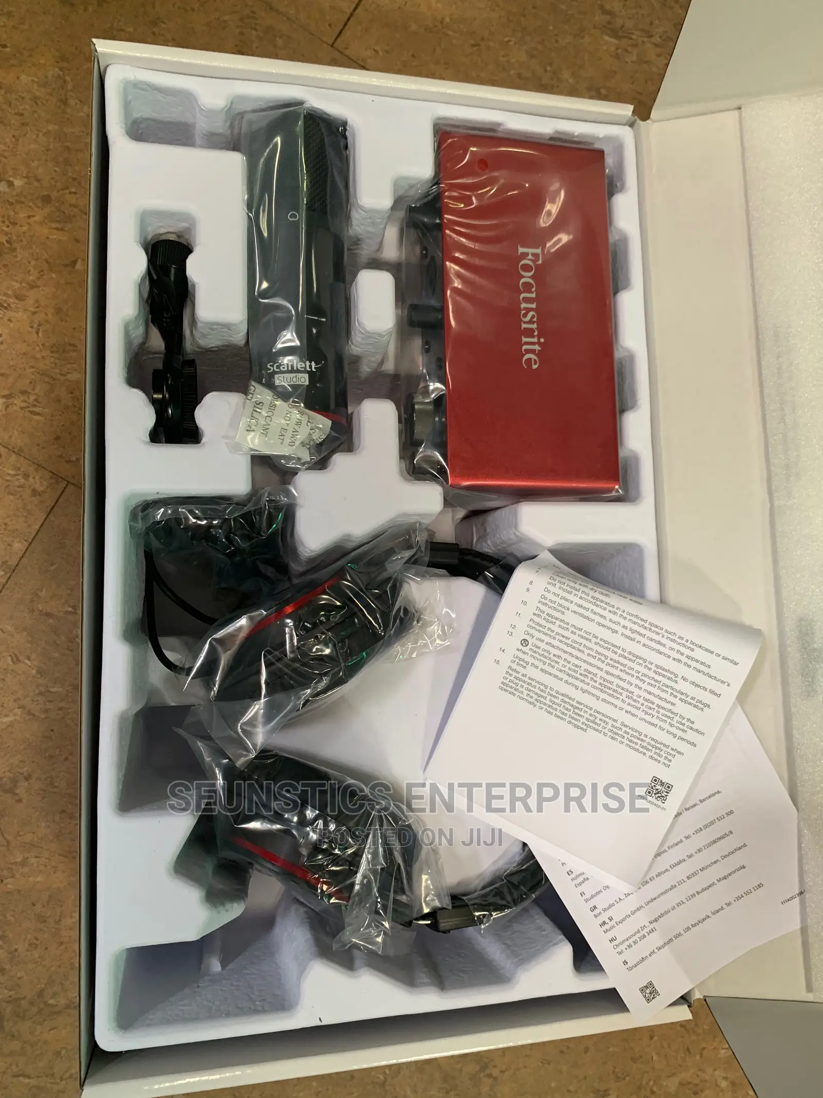 Quality Focusrite Scarlett 2i2 Bundle Soundcard