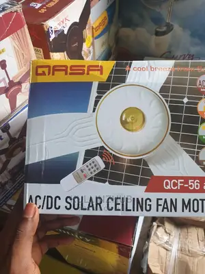 Qasa Ac/Dc Solar Ceiling Fan