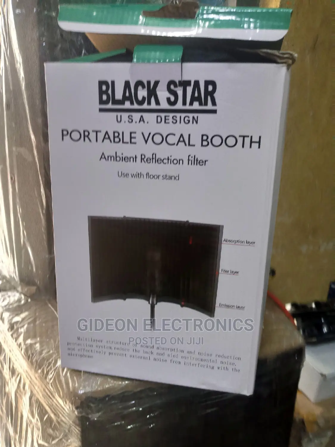 Isolation Shield Vocal Booth
