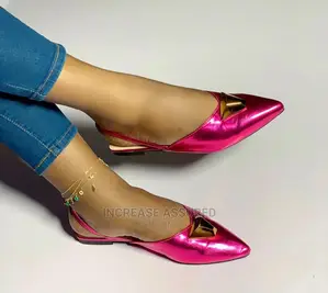 High Quality Female Open Ankle Flat Shoe