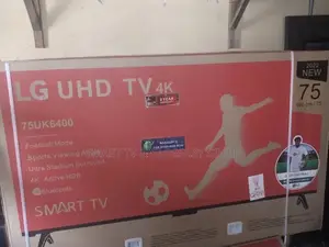 New LG 75 Inches Smart Android Tv