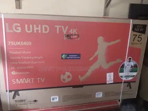 New LG 75 Inches Bluetooth Smart Tv