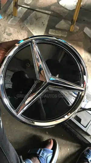 Front Grill Star Logo Glas With Led Light for C300 204