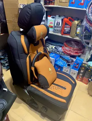 Hong Kong Seat Cover Brown and Black