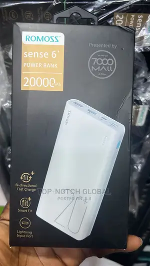 ROMOSS SENSE 6+ 20000mah Powerbank
