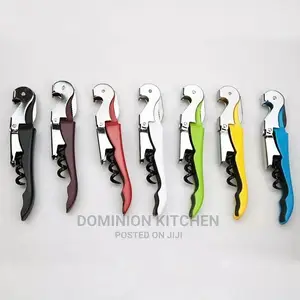 Stainless Steel Cork Screw Wine Cap Opener