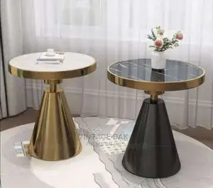 Marble Side Stool Tables.