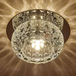 Modern Corridor Chandelier Ceiling Lamp Crystal Lighting