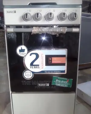 Scanfrost 4 Gas Oven 50*55 Cooker Sfc5402s