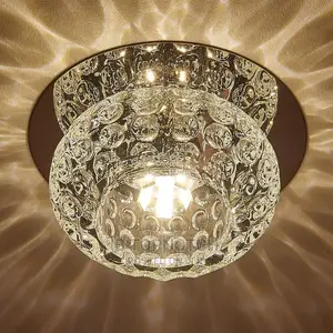 Crystal LED Ceiling Warm Chandelier Spotlight