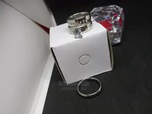 Couples Low Budget Set of Wedding Ring 011 - Silver