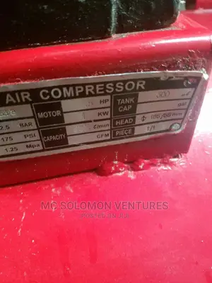 High Pressure Air Compressor 5hp 300littre