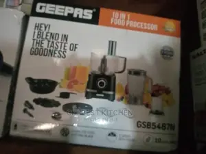 Geepas Food Processor + Blender Juicer - 10 in 1