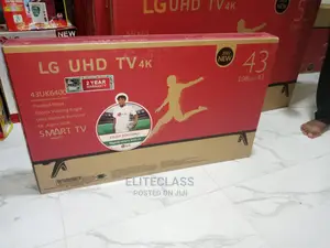Brand New LG 43"Inches Smart TV+Free TV Stand