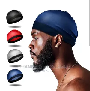 Elastic Band Silky Wave Cap for Men and Women