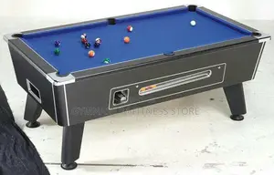 Marble Slate Coin Operated Snooker Blue