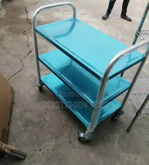 Trolley Stainless 3 Steps
