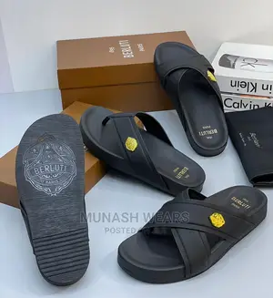 Berluti Leather Slipers