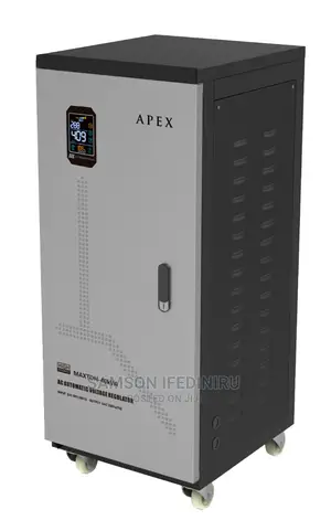Apex 40kva Servo Single Phase Central Stabilizer 80v-260v