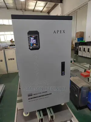 Apex 30kva Servo Single Phase Central Stabilizer 80v-260v