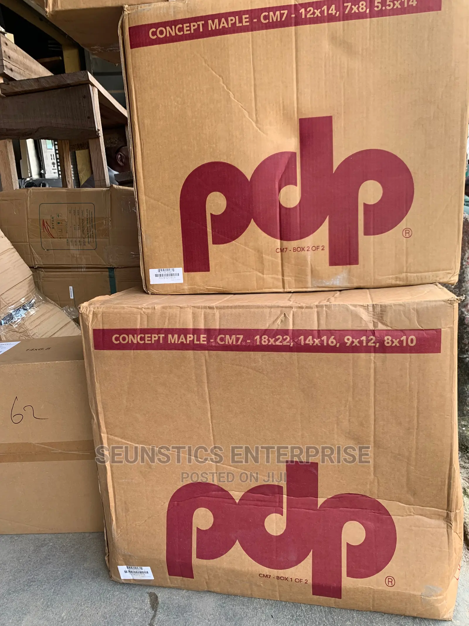 Quality 7 Set PDP Maple Concept Drums
