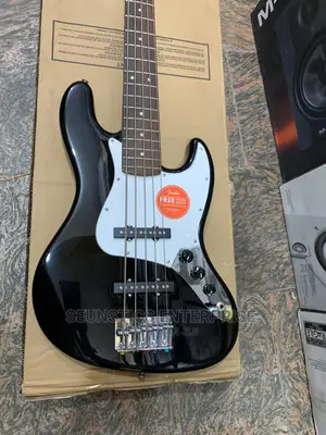 Original Squier by Fender Jazz Bass Guitar