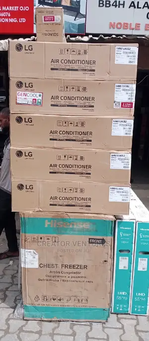 Lg Split Unit Ac Daul Inverter Gencool Type, Low Voltage.