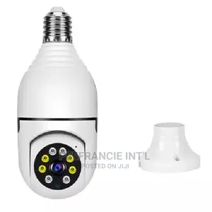 Wifi Smart Bulb 1080p 360° PTZ Camera