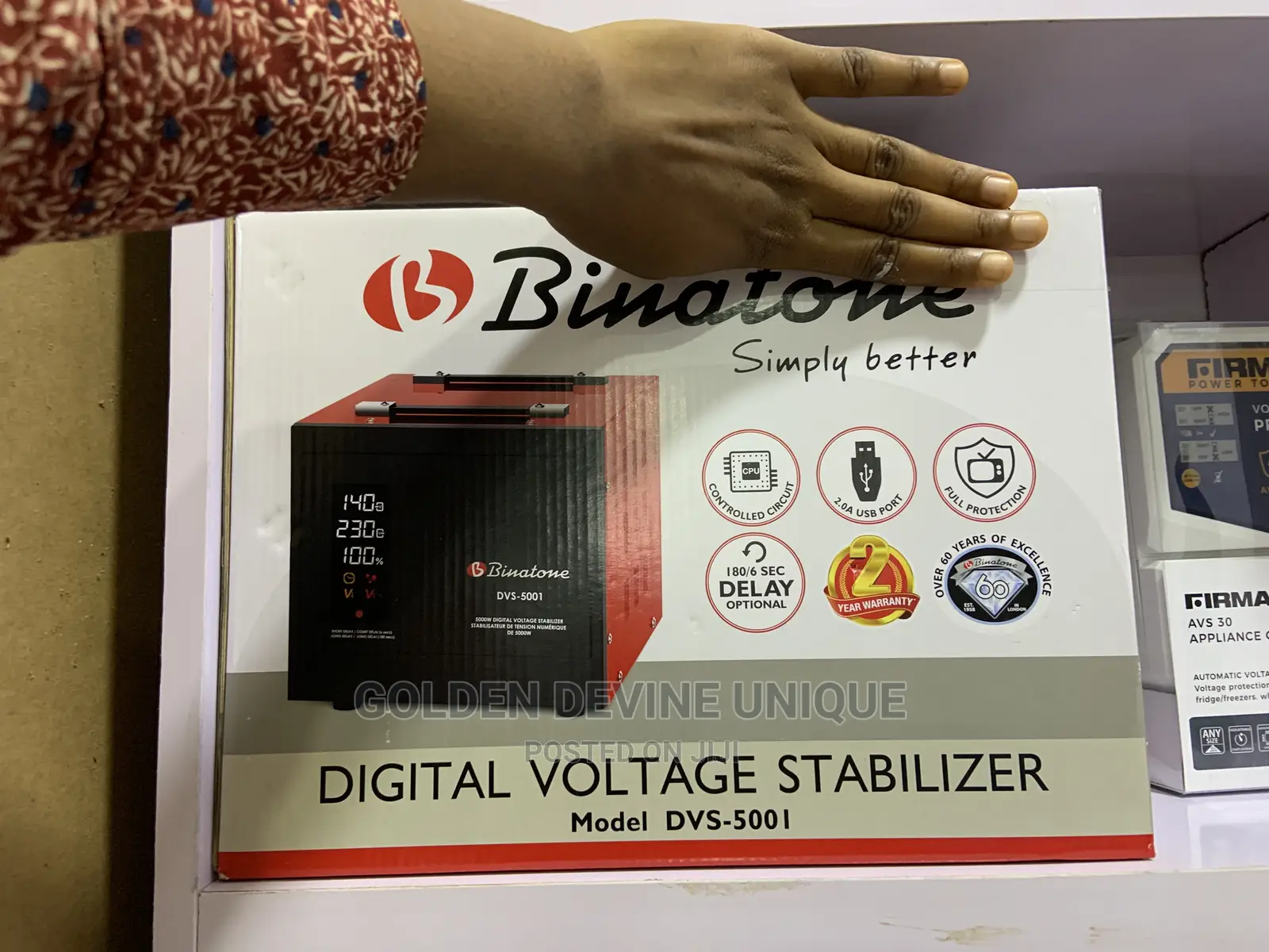 Binatone Digital Voltage Stabilizer