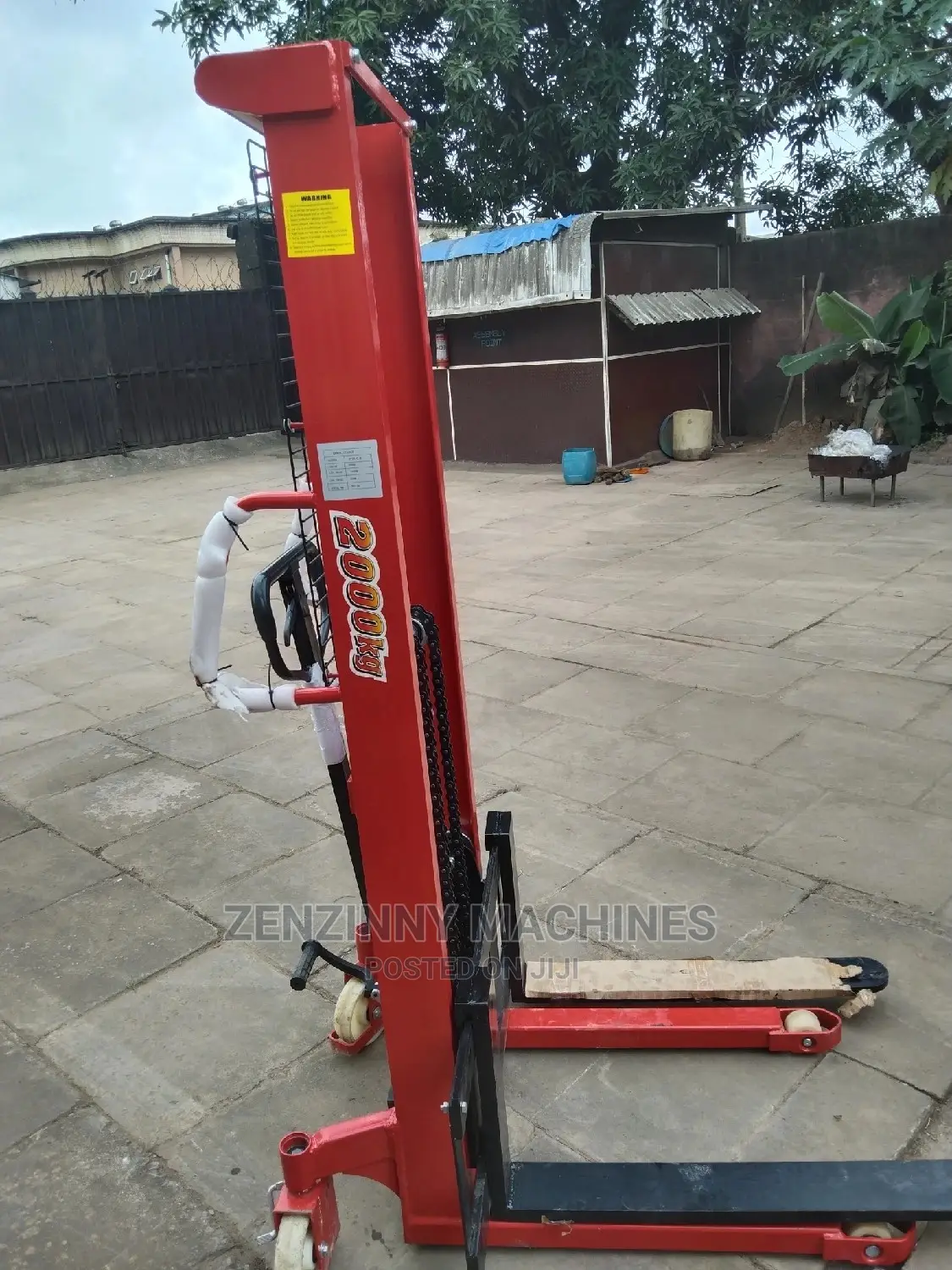 2tons Manual Pallet Stacker