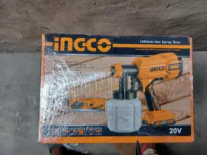 INGCO 20V Cordless Paint Sprayer With 2 Battery and Charger