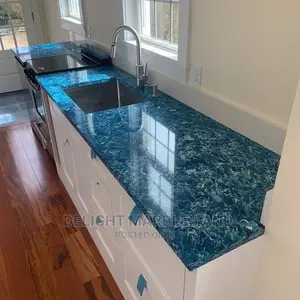 Multicoloured Granites Kitchens Countertops