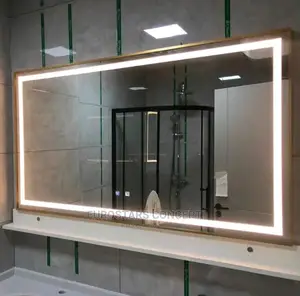 Long Executive Gold Mirror