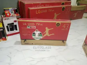 43" Inches Smart LG TV With Free Wall Stand