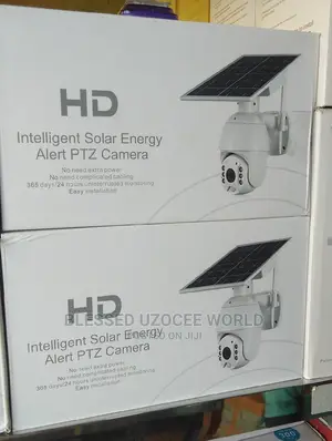 3MP Intelligent Solar Energy Alert PTZ Camera/ CCTV Camera