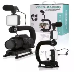 Vlogging Kit Youtube Blogging Kit Gimbal for Phone, Cameras