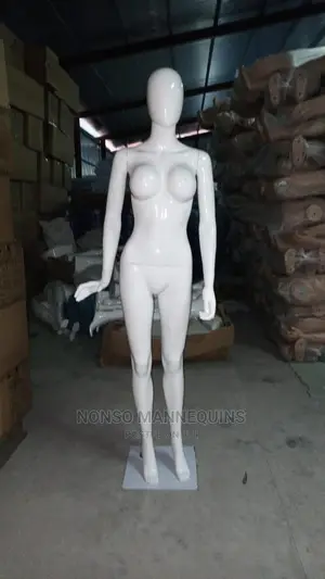 Size 8 Glossy White Female With Big Breast