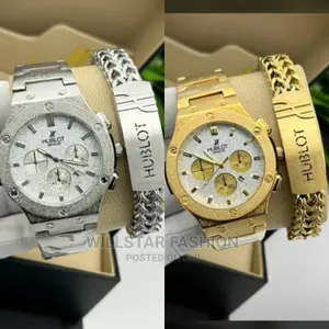 Original Hublot Wristwatches Bracelets Set