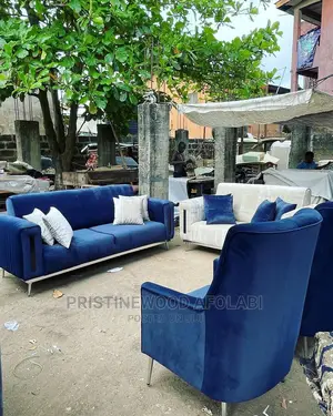 Luxury 7 Seater Living Room Fabric Sofa Chair.