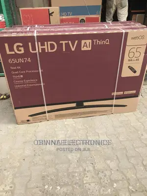 Brand New LG(65"UN7450)/UHD/Magic Remote/Wi-Fi/Netflix Tv,