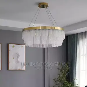 Light Luxury Boutique Restaurant Crystal Chandelier