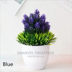 Artificial Bonsai Potted Table Plant Decor - 2pcs