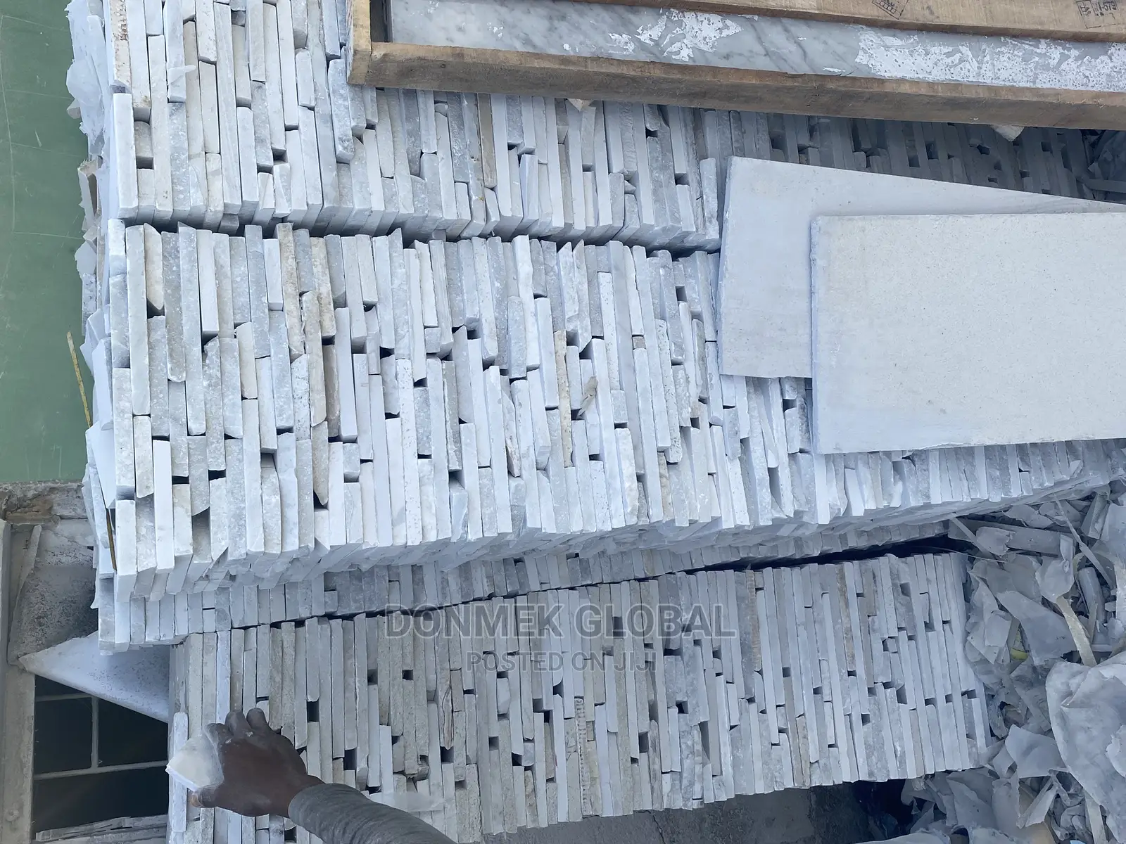 Marble Wall Stones White