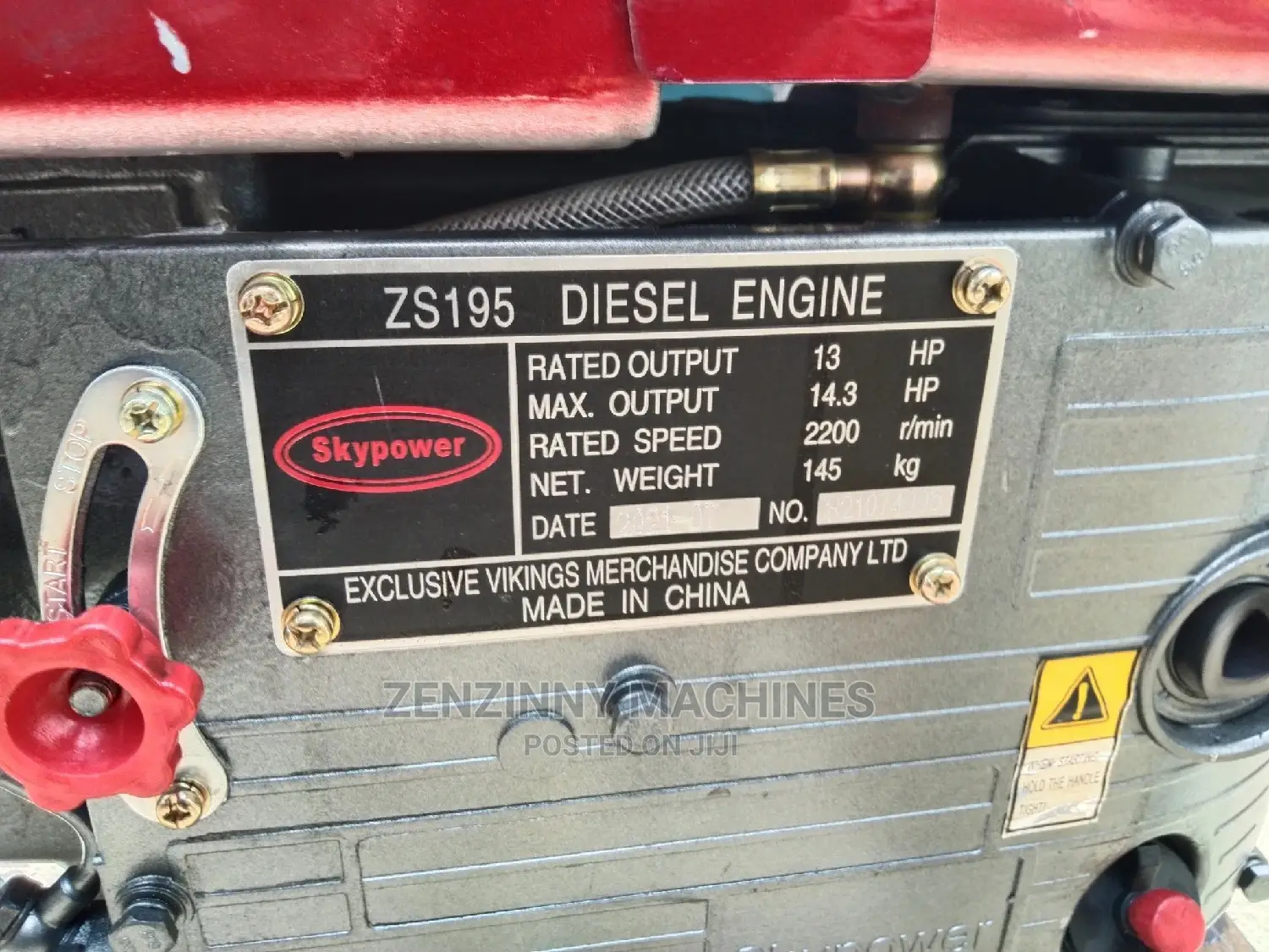 7.5KVA Complete Generator