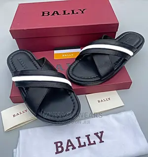 Bally Leather Slipers