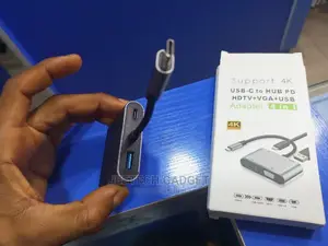 4 in 1 Type-C to Hdmi + Vga + Usb 3.0
